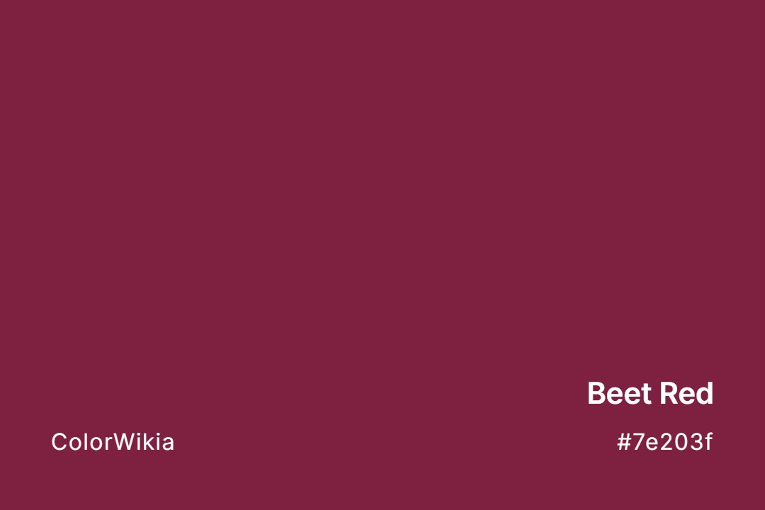 Beat Red or Beet Red