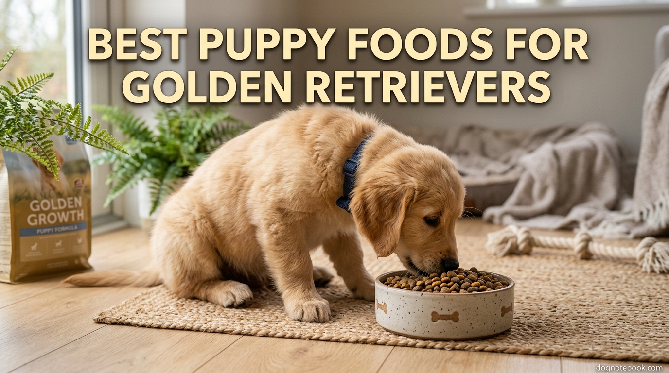 Best Dog Food for a Golden Retriever Puppy