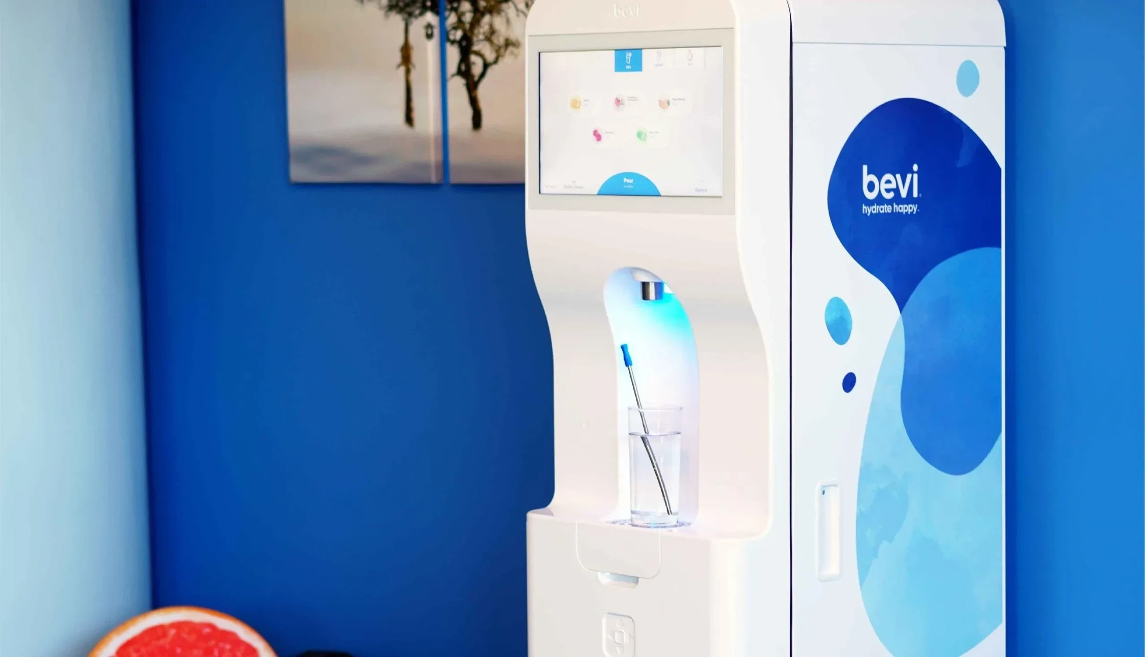 Flavored Water Machines for Customer-Facing Areas