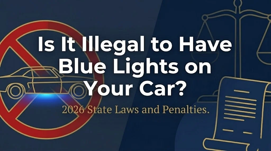 Is It Illegal to Have Light on in Car