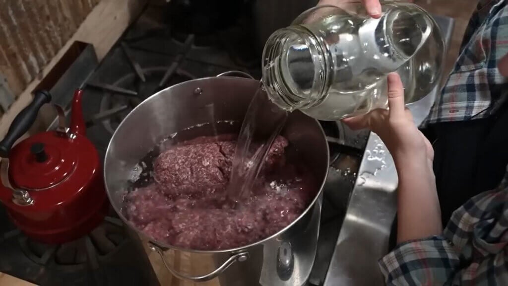 Adding Water to Ground Beef