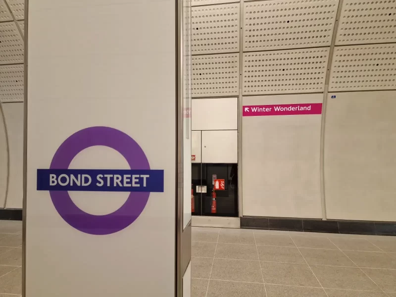 Nearest Tube Station to Winter Wonderland London