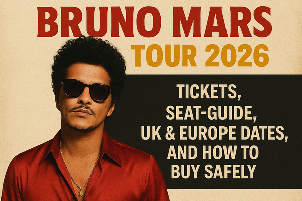 How Much Will Bruno Mars Tickets Be Uk