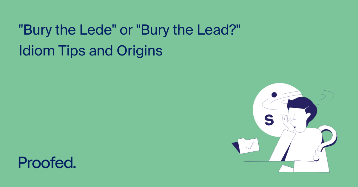 Burying the Lede Example