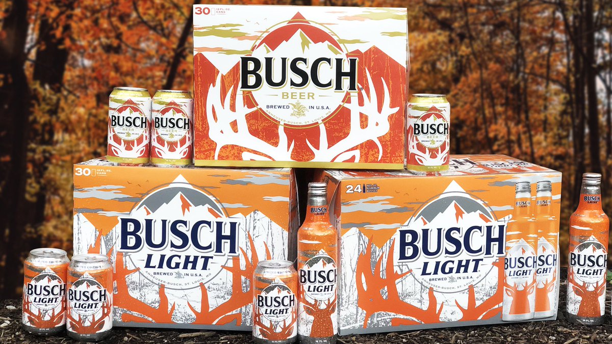 How Many Orange Busch Light Cans Are There