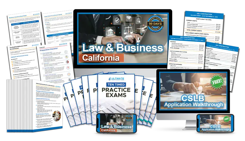 Cslb Law and Business Practice Test Free