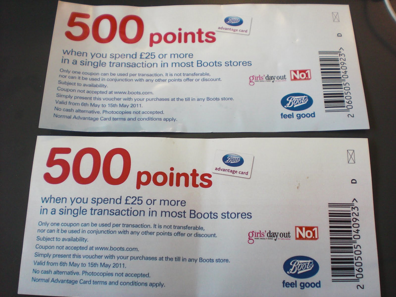 How Much Is 500 Boots Points Worth