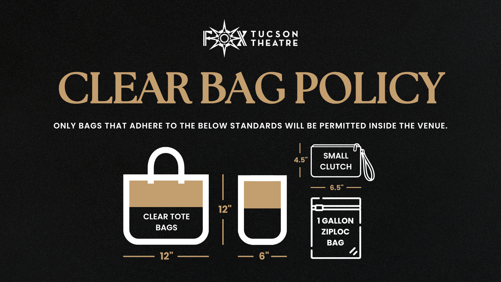 Fox Theater Clear Bag Policy
