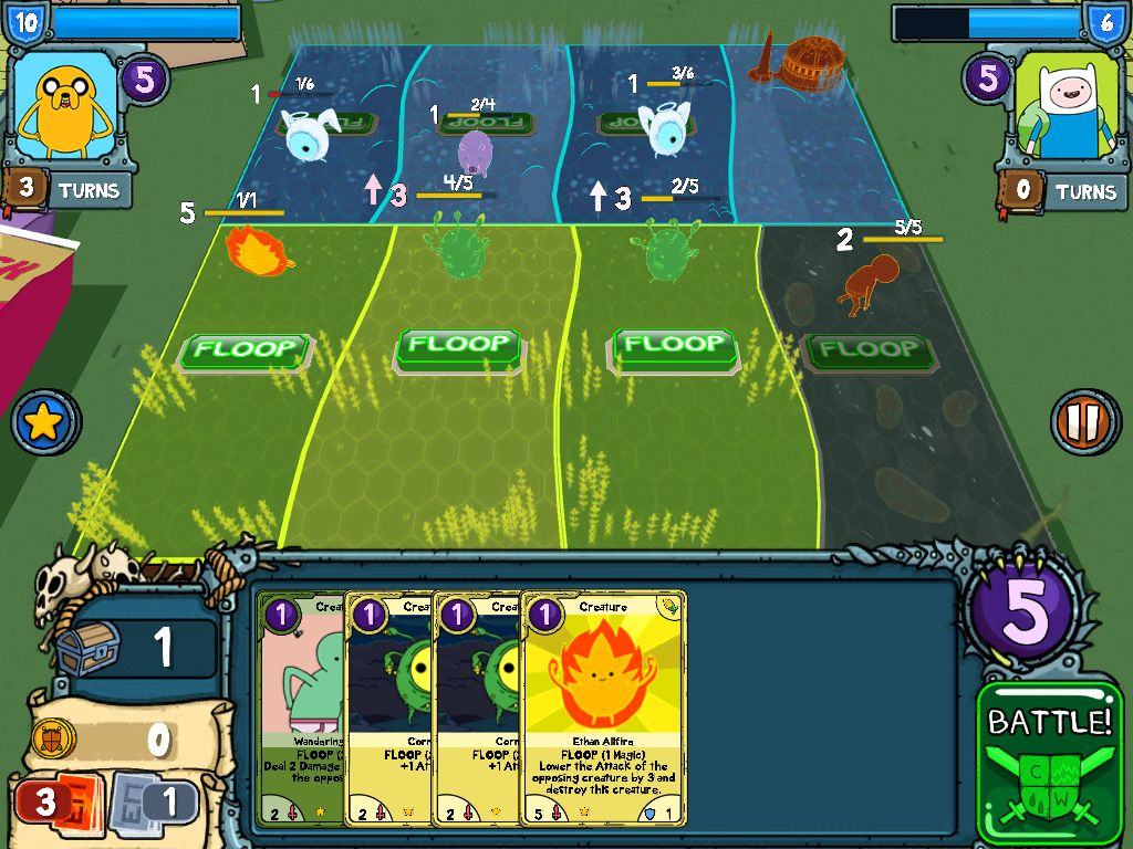 Card Wars Adventure Time Game Online