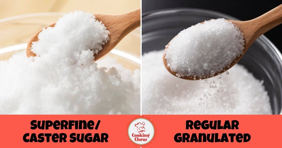 Caster Sugar Versus Granulated Sugar