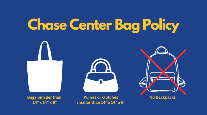 Chase Center Prohibited Items