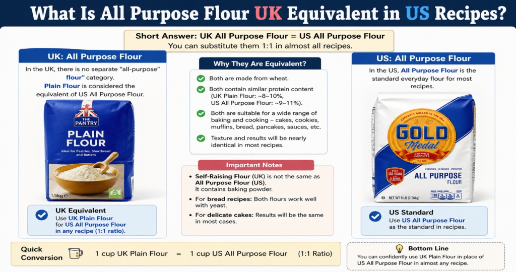 What Is the Uk Equivalent of All Purpose Flour