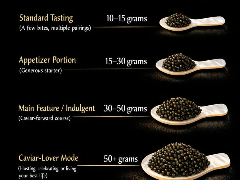 How Much Caviar per Person