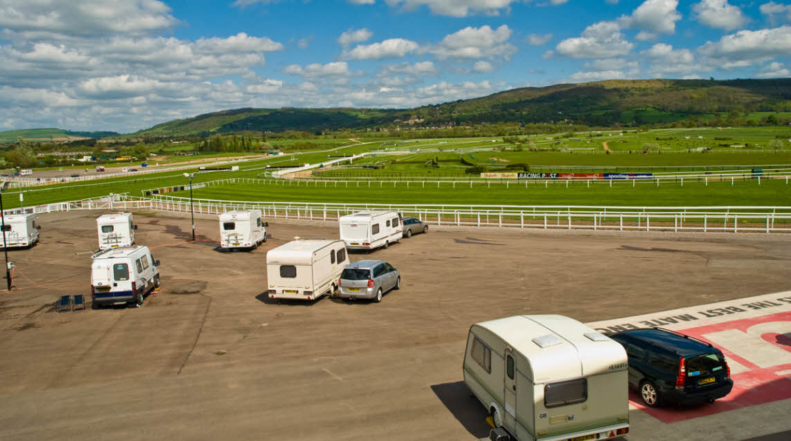 Cheltenham Racecourse Caravan and Motorhome Club Campsite