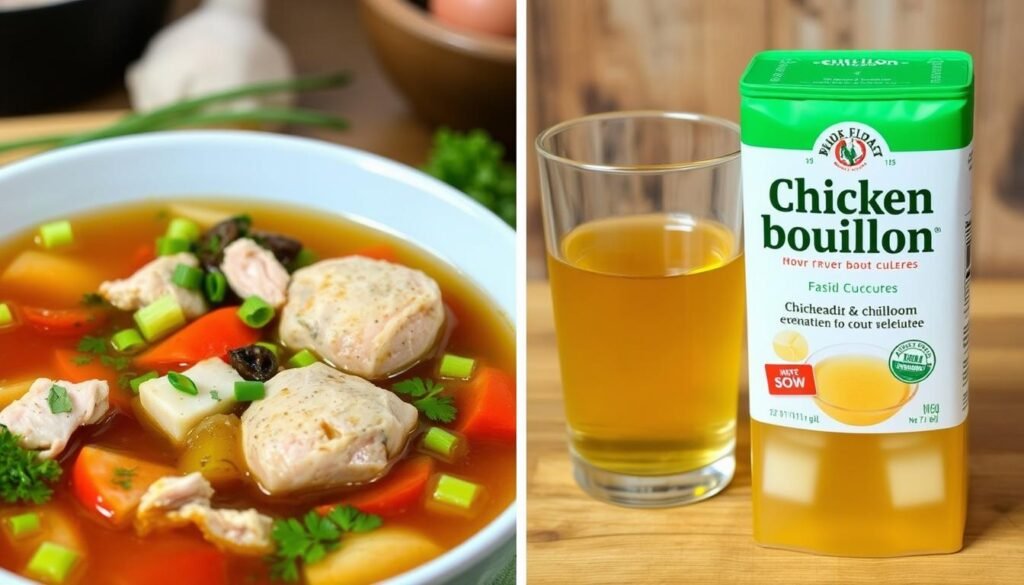 Chicken Bouillon Instead of Chicken Broth