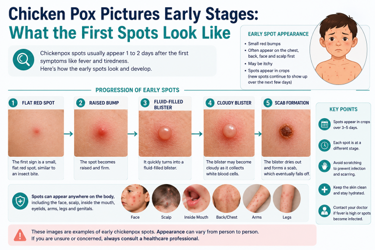 What Do Chickenpox Look Like at the Beginning