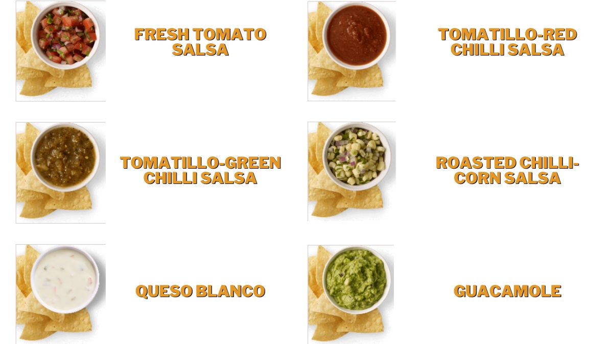 What Sauces Does Chipotle Have