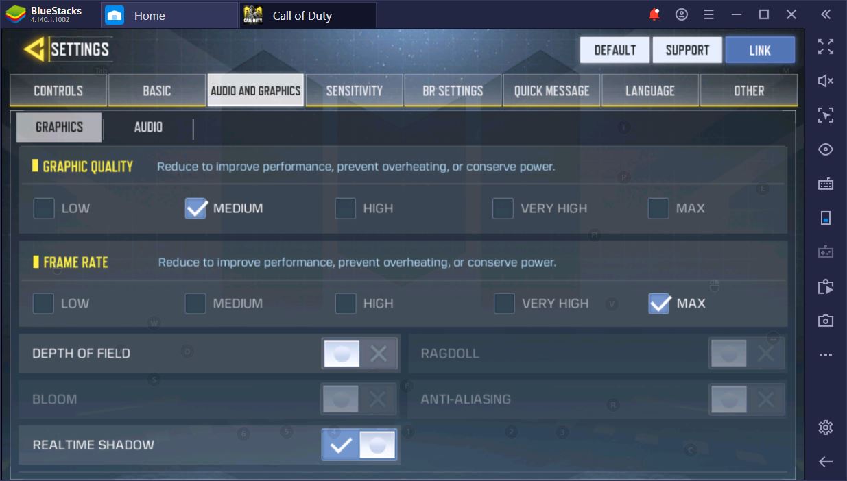 Best Settings for Call of Duty Mobile