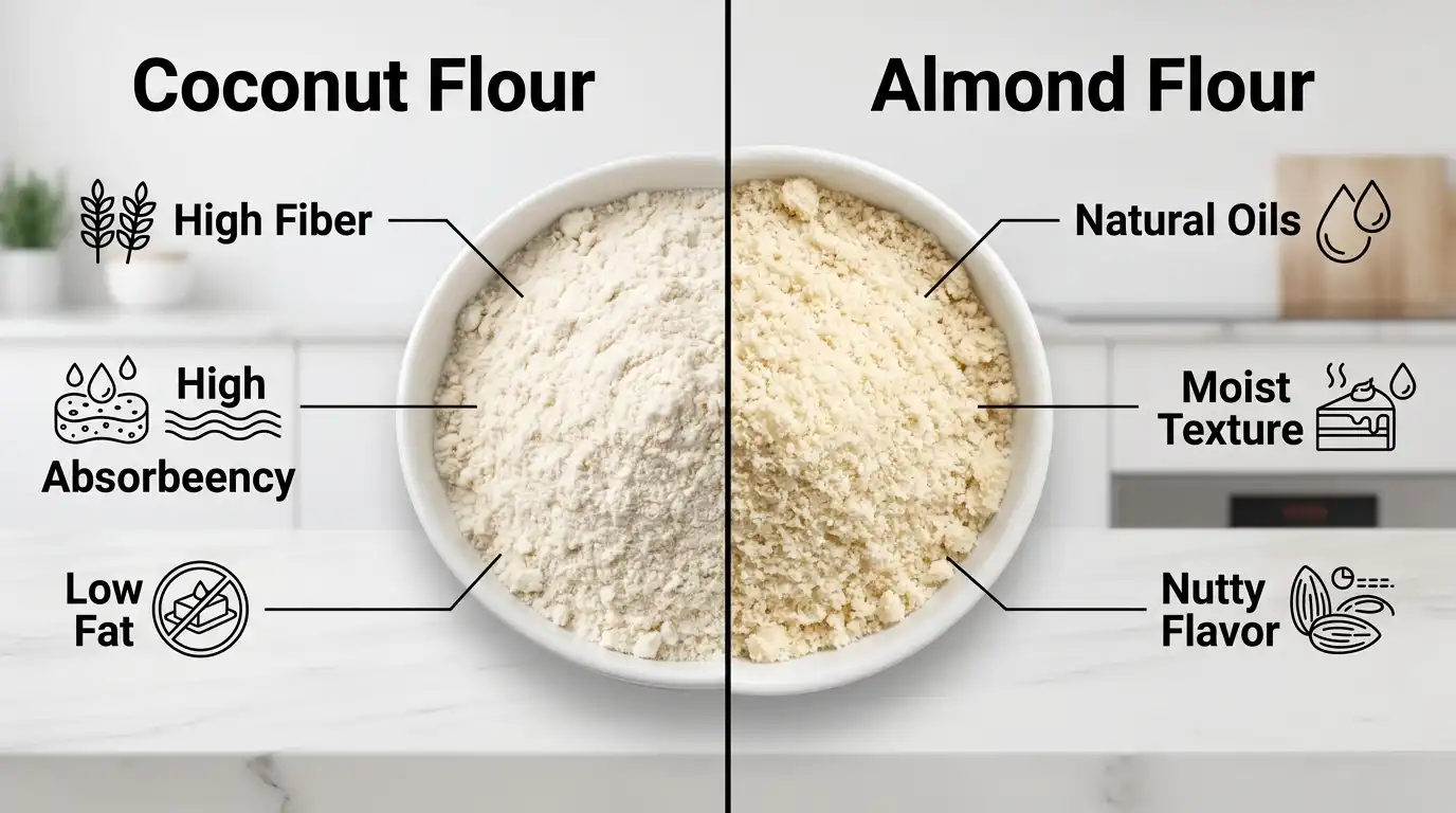Can You Use Coconut Flour Instead of Almond Flour
