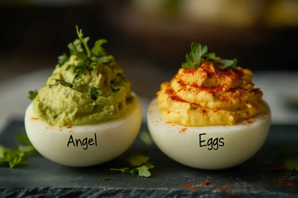 Deviled Eggs vs Angel Eggs