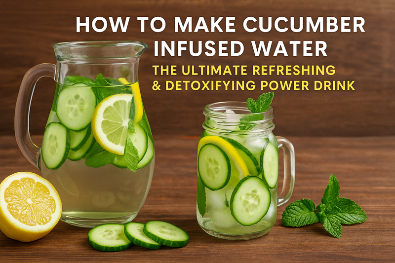 How to Make Detoxifying Water