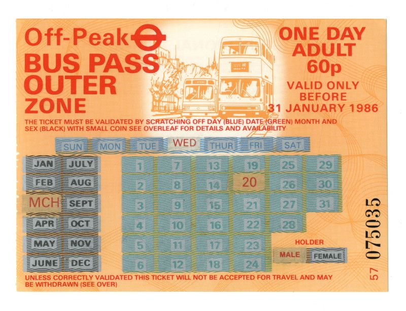 One Day Bus Pass Price London