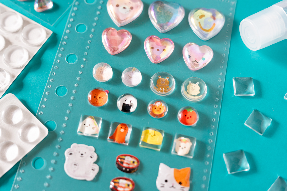 100均でプロ級！ぷっくりシールの作り方と失敗しないレジンなし技