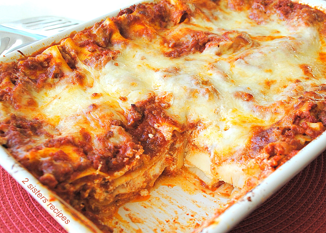 Lasagna Using No Boil Noodles
