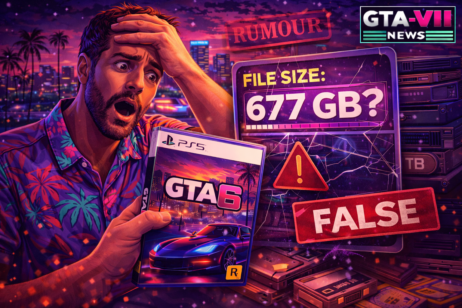 How Many Gb Is Gta 6? the File Size Everyone's Worried About