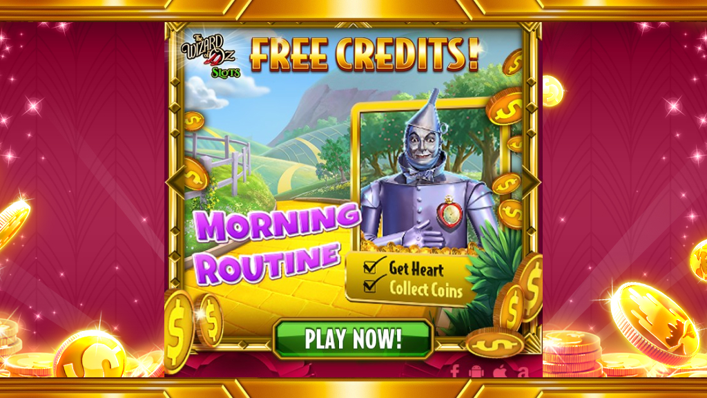 Free Wizard of Oz Slots Credits