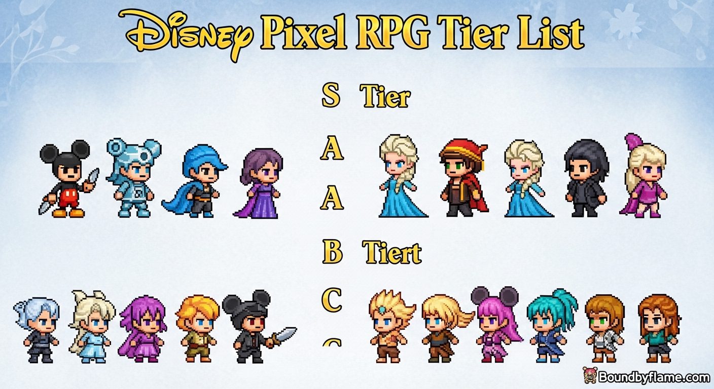 Disney Pixel Rpg Tier List 2026