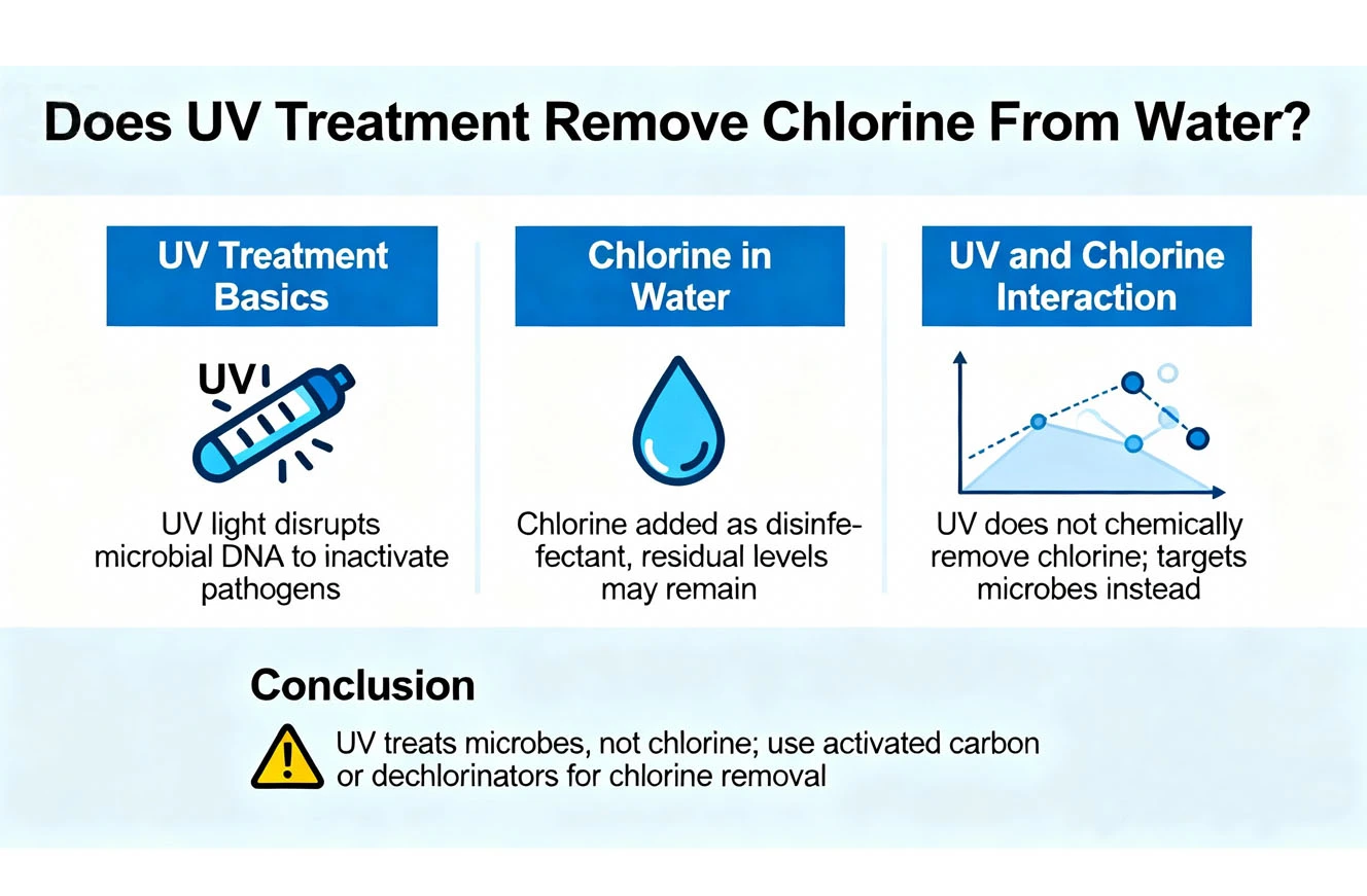 Does Ultraviolet Treatment Remove Chlorine from Water