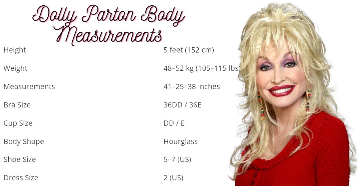 Dolly Parton’s Height, Weight, and Bra Size – by the Numbers