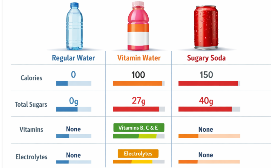 Does Vitamin Water Count as Water