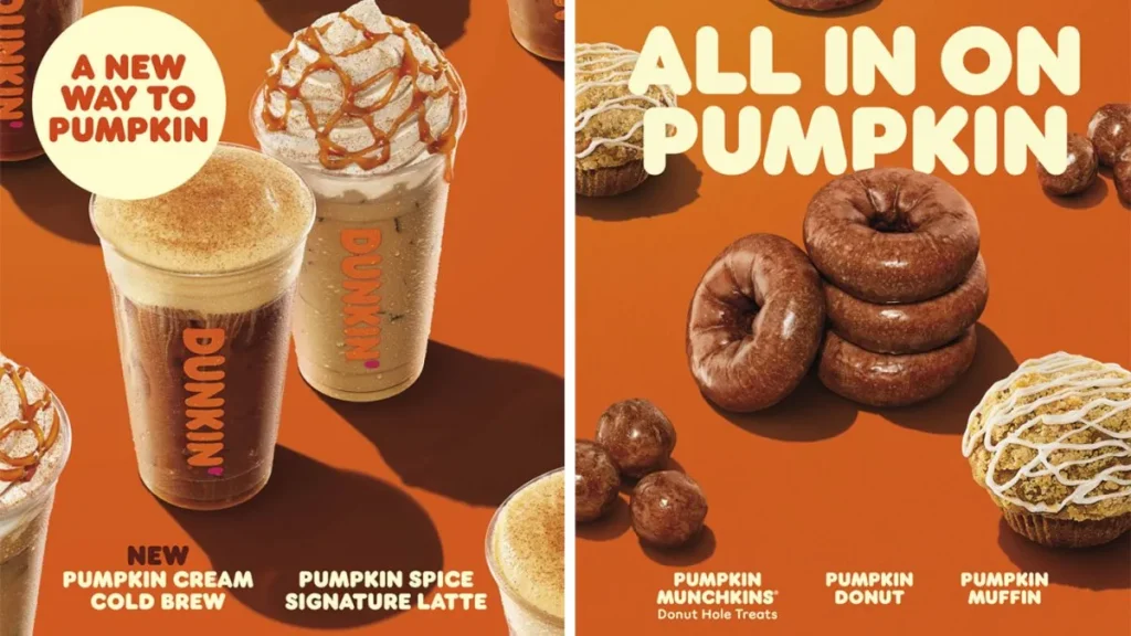 Dunkin Donuts Pumpkin Spice Donut