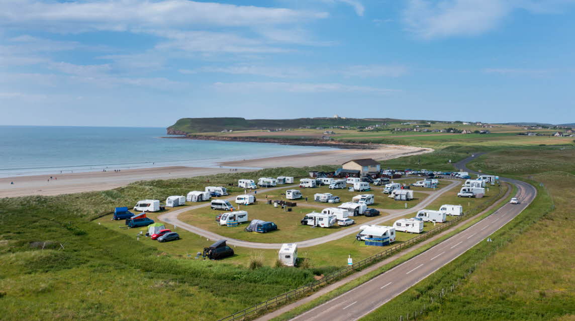 Dunnet Bay Caravan and Motorhome Club Campsite