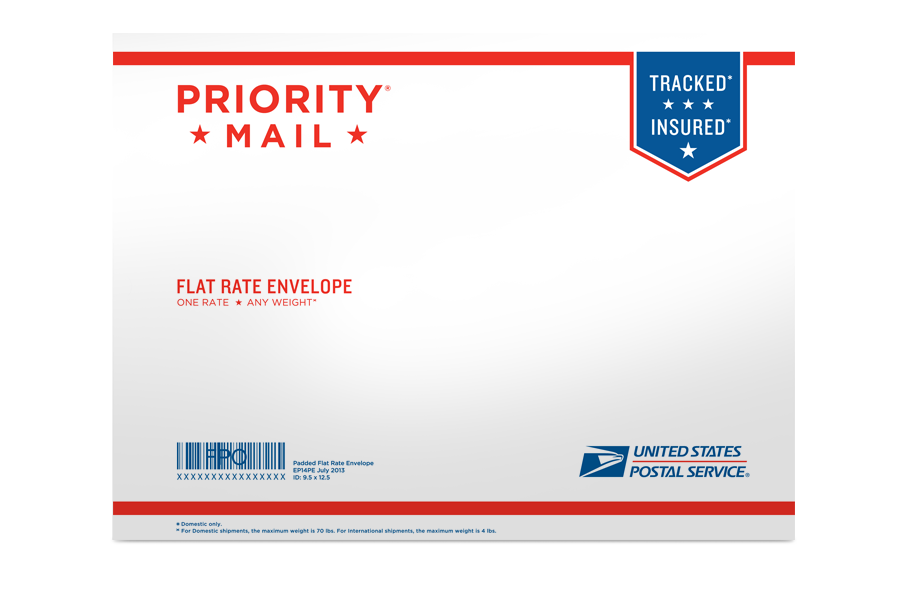 Priority Flat Rate Envelope