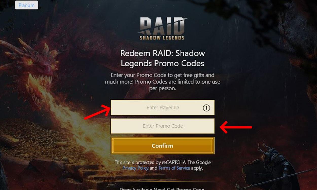 How to Use Promo Code on Raid Shadow Legends