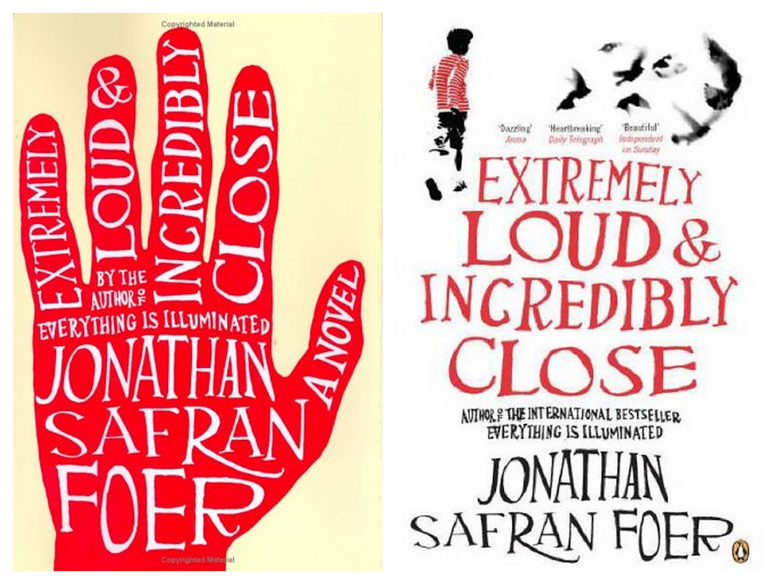 Extremely Loud and Incredibly Close Book Pages