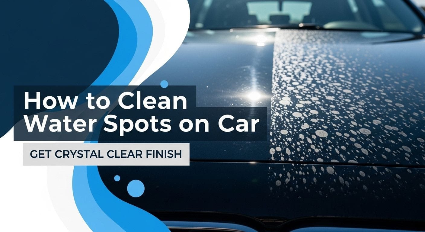 How to Clean Water Spots