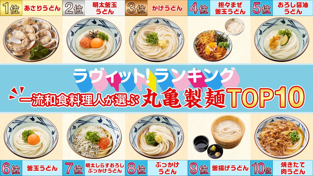 丸亀製麺の人気メニューランキング！絶品1位と注文裏ワザ公開