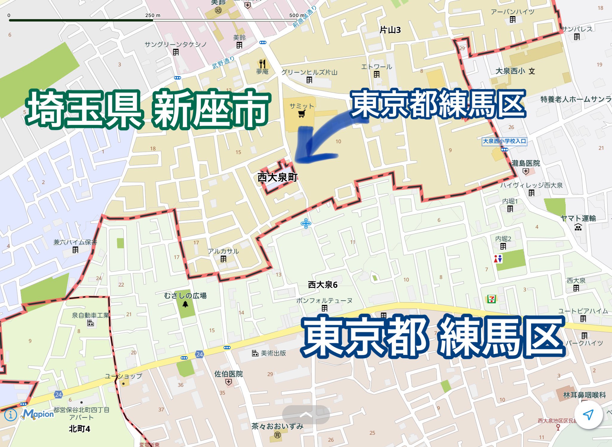 埼玉の中に東京？練馬区の飛び地「西大泉町」の謎と驚きの実態