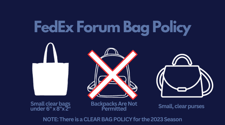 Bag Policy at Fedex Forum