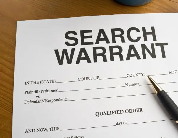 Federal Warrant Search