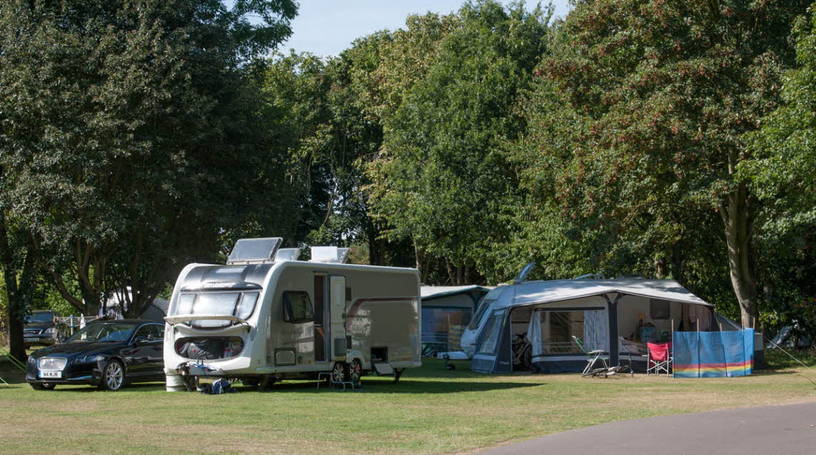Ferry Meadows Caravan and Motorhome Club Campsite