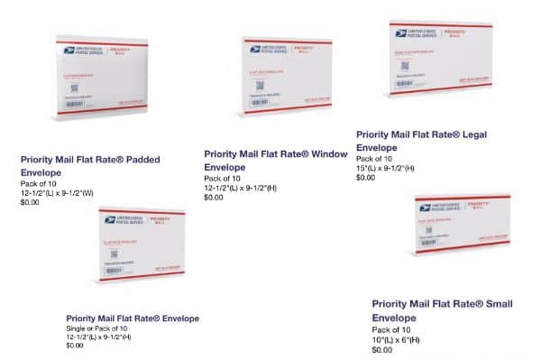 Usps Priority Mail Envelope Rate