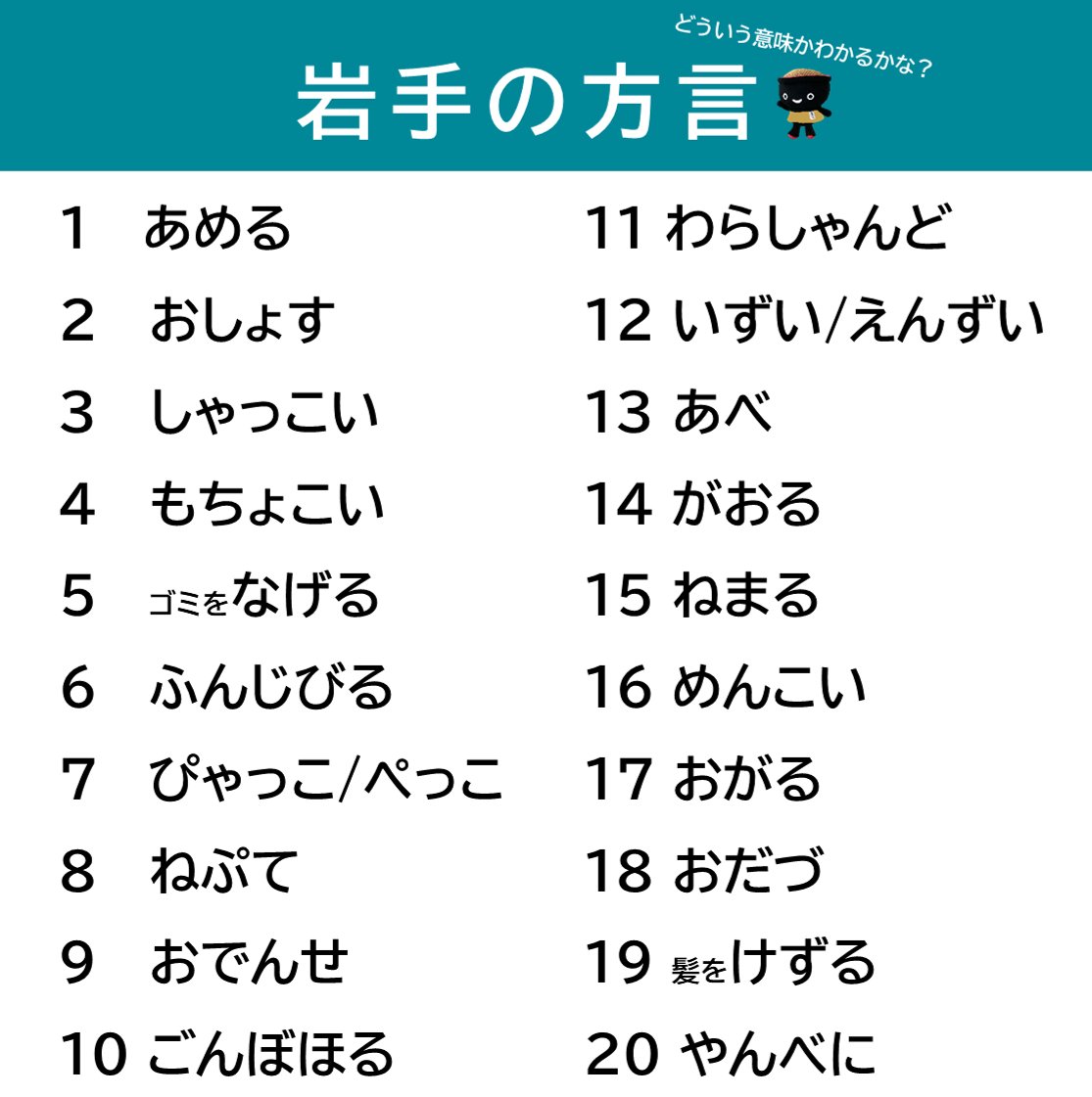 岩手方言の全貌｜じぇじぇじぇの誤解と地域差・可愛い日常会話の真実