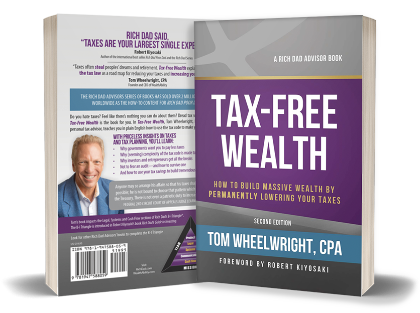 Tax-Free Wealth Tom Wheelwright First Edition Hardcover Isbn-13