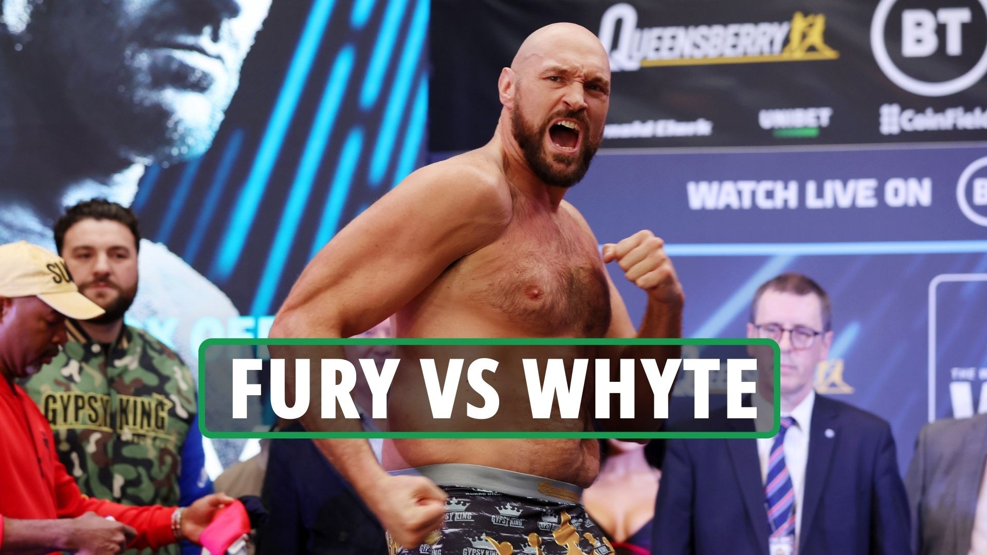 What Time Is Fury Fight Uk