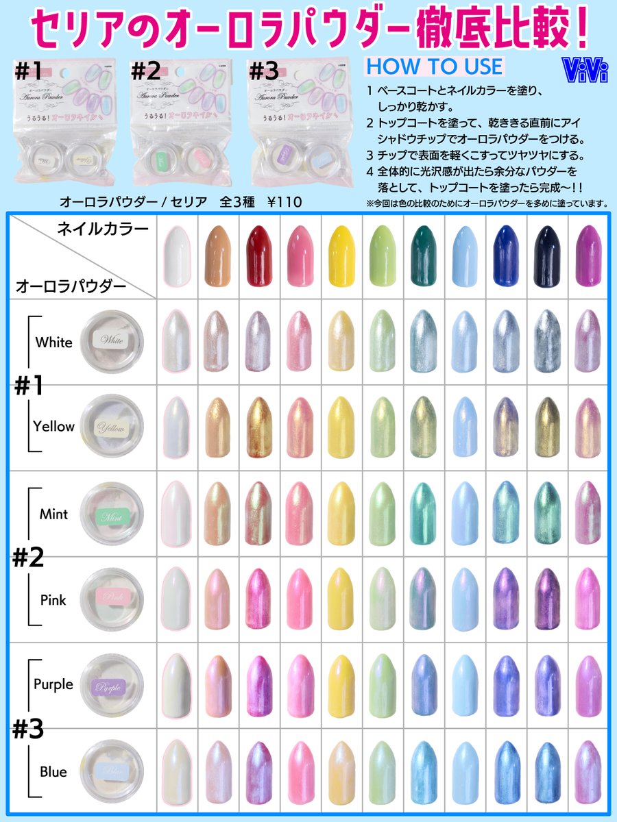 セリアのオーロラパウダー売切れの真相！つかないを防ぐ塗り方と最新在庫